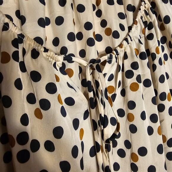 Ellen Tracy White Blouse Large - Picture 7 of 7